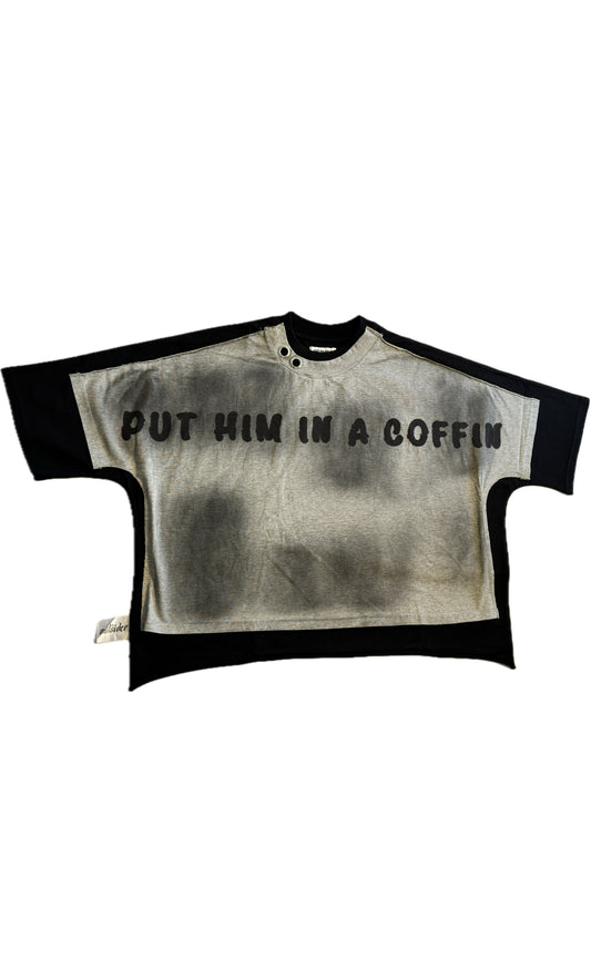 Oversized cropped CFFN T-shirt