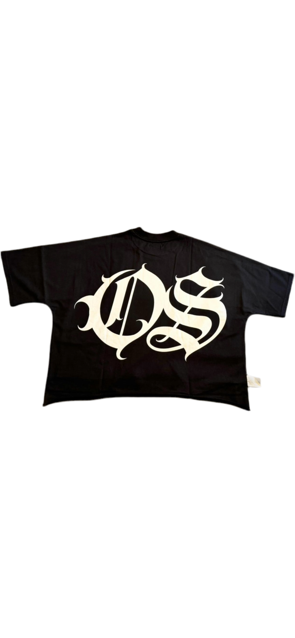 Oversized cropped CFFN T-shirt